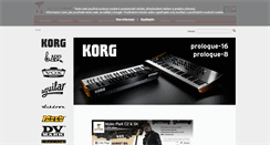 Desktop Screenshot of music-park.cz